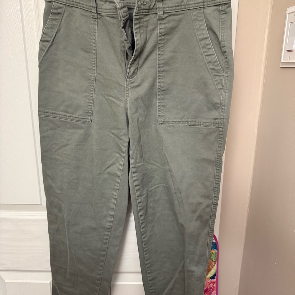 A New Day Sage Green Stretch Pants